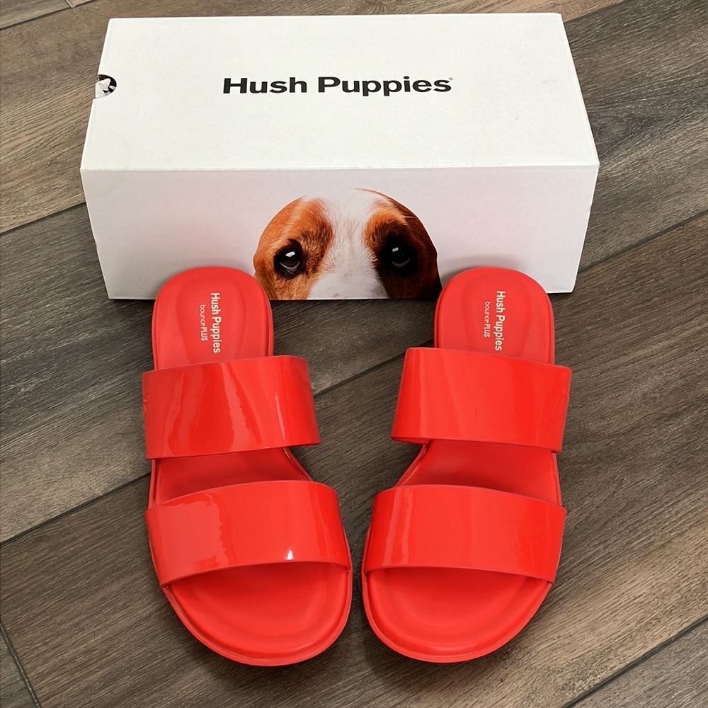 New Hush Puppies Wedge Jell Sandals